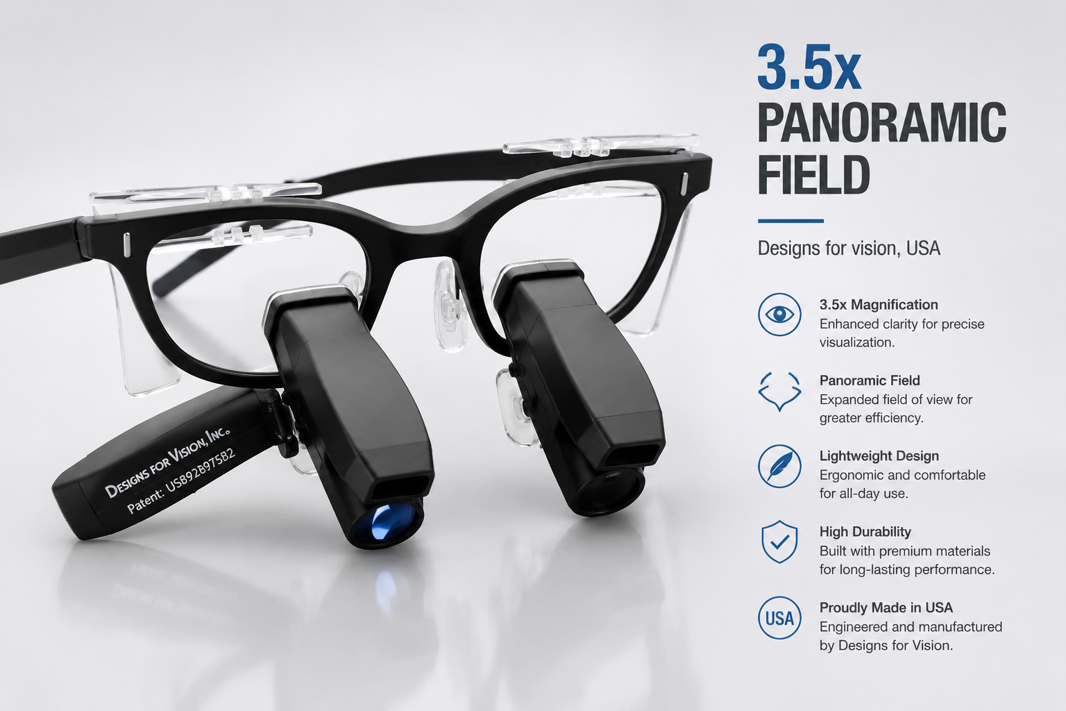 3.5x Panoramic Field Loupe